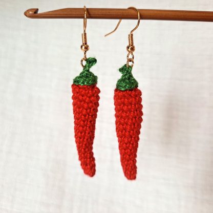 Boucles d'oreille Piment